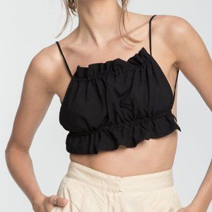Trois Ruby Top in Black in Size 1